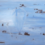 Arial View, Oil on canvas, 95x115cm- 2015-min