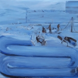 Erthbound, Oil on canvas, 85x90cm- 2015-min