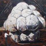Hexagon, Oil on canvas, 95x110cm- 2015-min