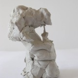 TA Figure 12 11x4.5x5.5cm Clay and metal tube 2018