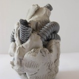 TA Heart 12x9x9cm Clay plastic tube 2018