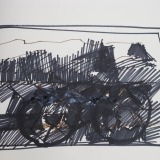 TA Land on Wheels 30x21cm Ink on paper 2017