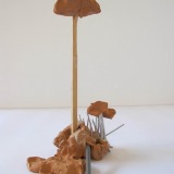 TA Landscape 20x13x8cm Clay wood ans metal tube 2018