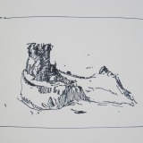 TA Ruin 30x21cm Ink on paper 2017