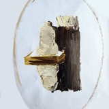 Mirror, oil on coated paper, 32x24cm- 2014
