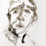 Portrait of a Man, Oil on coated paper, 40x31cm - 2011