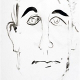 Portrait, Oil on coated paper, 28x21cm - 2011