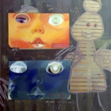 I Am Not Afraid of You Green Man Go Away, Oil on MDF panel, 75x70cm - 2003