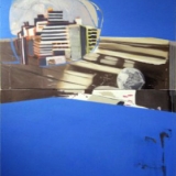 Untitled, Oil on canvas diptych, 152x101cm - 2008