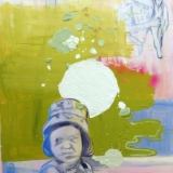 Untitled, Acrylic and oil on canvas, 155x105cm - 2008