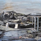 Bridge II, Oil on canvas, 61x70cm - 2011