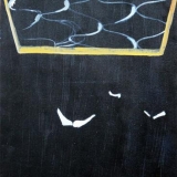 Collars Under Baroque Ceiling, Oil on canvas, 61x45cm - 2011
