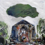 Hovering Green Cloud, Oil on canvas, 85x90cm - 2011