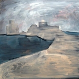 Saida Castle, Oil on canvas, 100x100cm - 2011