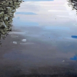 Reflection, oil on canvas, 100x120cm - 2013