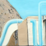 Skate Tubes, oil on canvas, 63x90cm - 2013
