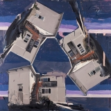 Tourne Maison, oil on canvas, 96x105cm - 2014