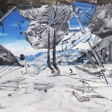 Afloat, Oil on canvas, 76.5x102cm, 2018