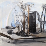Floating Island, Oil on canvas, 61x76cm, 2018