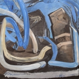 Inside Out, Oil on canvas, 95x95, 2018