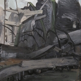 Mountain Chain, Oil on canvas, 76x61cm, 2018