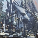 TA Just After Seven 86x90cm Oil on canvas 2023