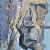 TA Paper Doll 101x76cm OIl on canvas 2023