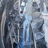 VTA Waterfall 122x92cm Oil on canvas 2023